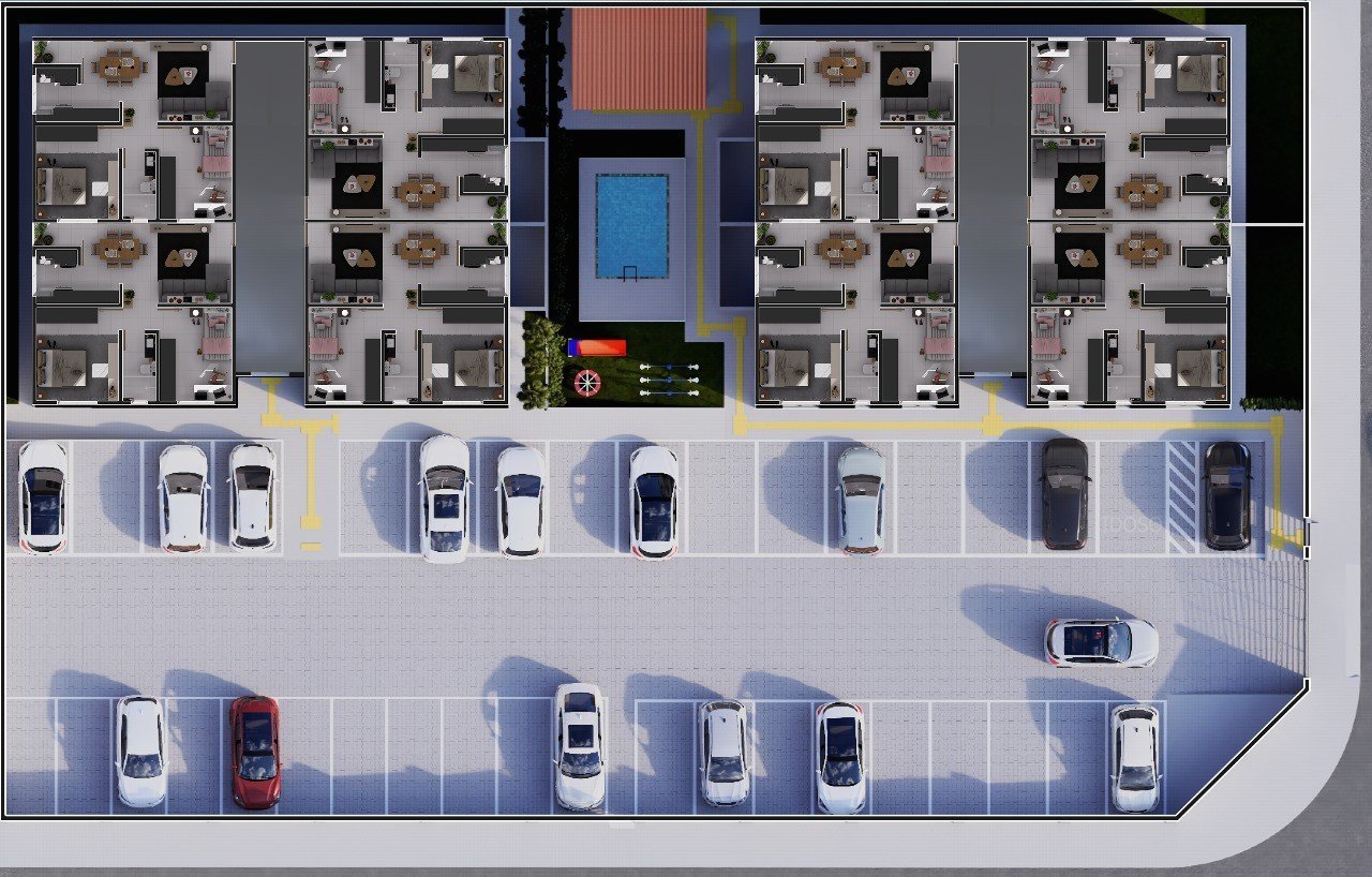 Fachada do Residencial Ipês